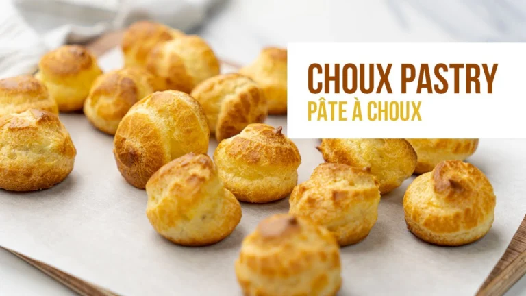 Voir la recette en vidéo : Pâte à choux