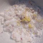 Ceviche de poisson au lait de coco : La photo est une représentation de l'étape 4