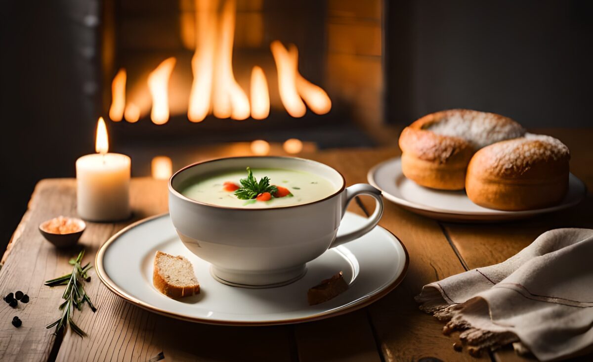 La photo représente l'article de lecture culinaire : 4 veloutés réconfortants pour réchauffer votre hiver