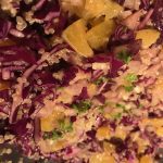 Salade de chou rouge, quinoa et vinaigrette à l'orange : La photo est une représentation de l'étape 9