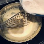 Classic Vanilla Crème Brûlée: The image is a representative of the step 3