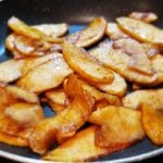 Buckwheat Galette with Caramelized Apples, Maple Syrup, and Cinnamon: The image is a representative of the step 4