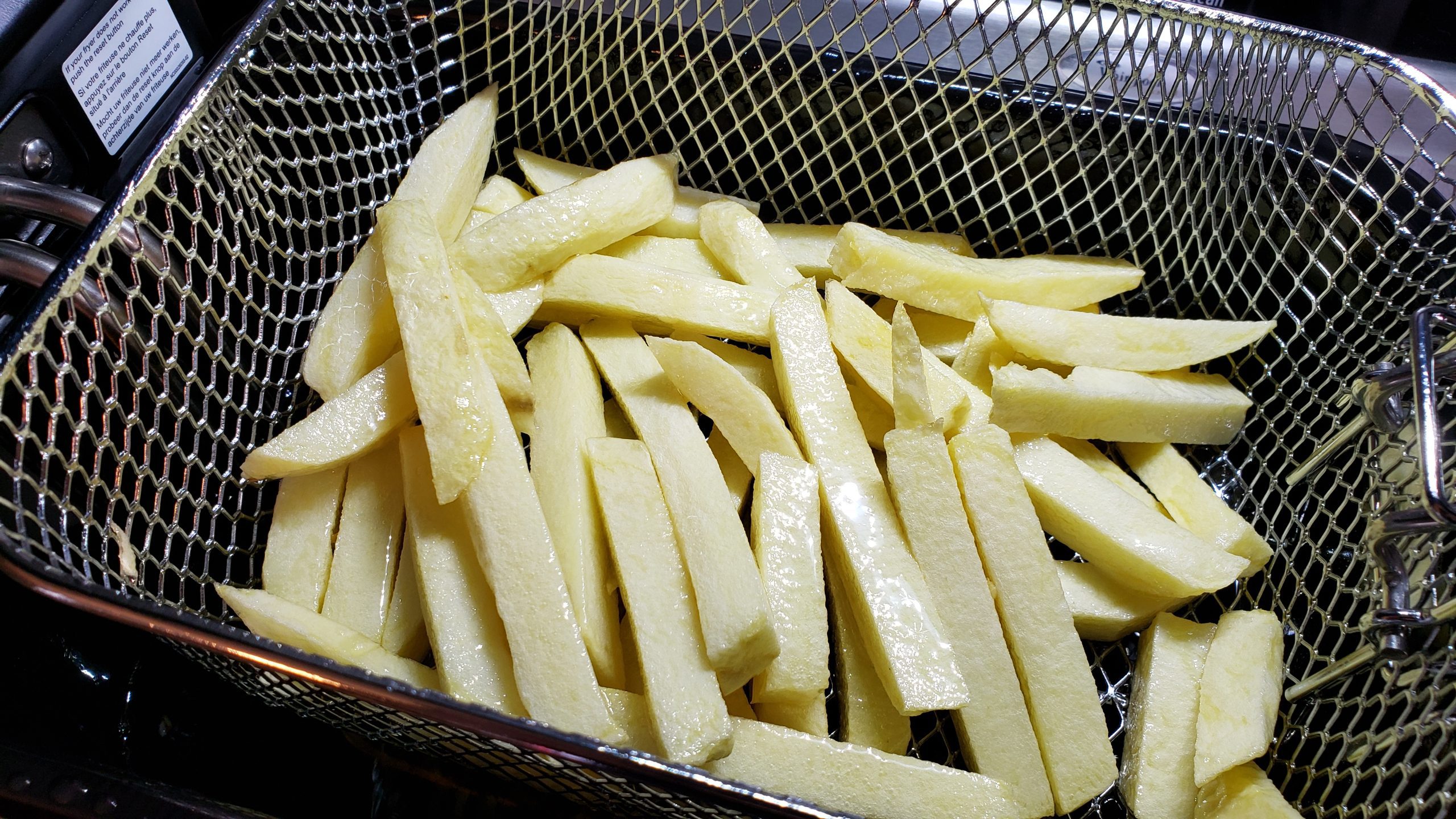 Real Belgian fries (and the best) : La photo est une représentation de l'étape 1