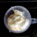 Milkshake banane et vanille au lait d'amande : La photo est une représentation de l'étape 1