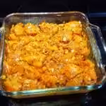 Brochettes de poulet mariné au citron, miel et épices : La photo est une représentation de l'étape 5