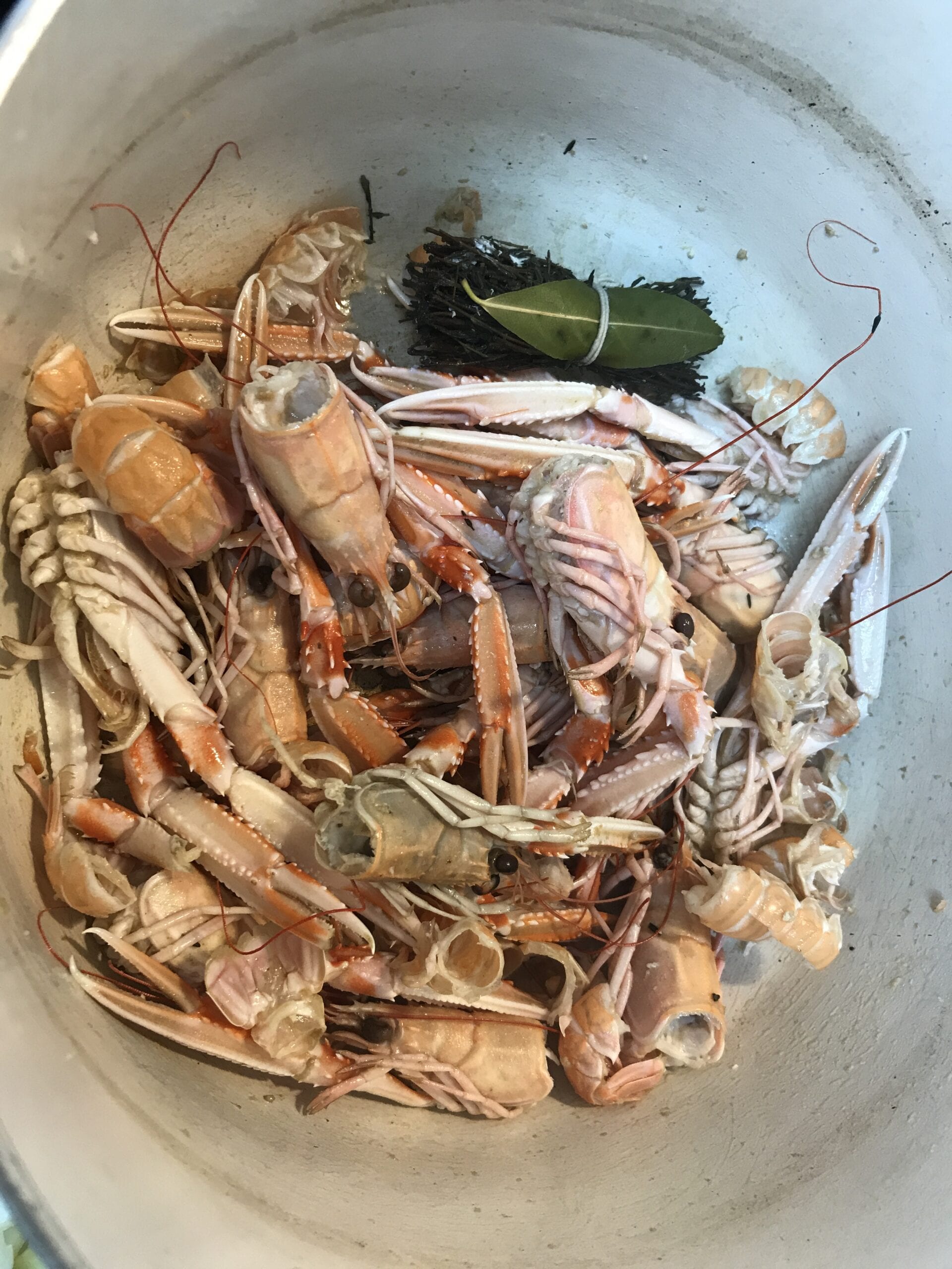 Langoustine and Samphire Risotto : La photo est une représentation de l'étape 3