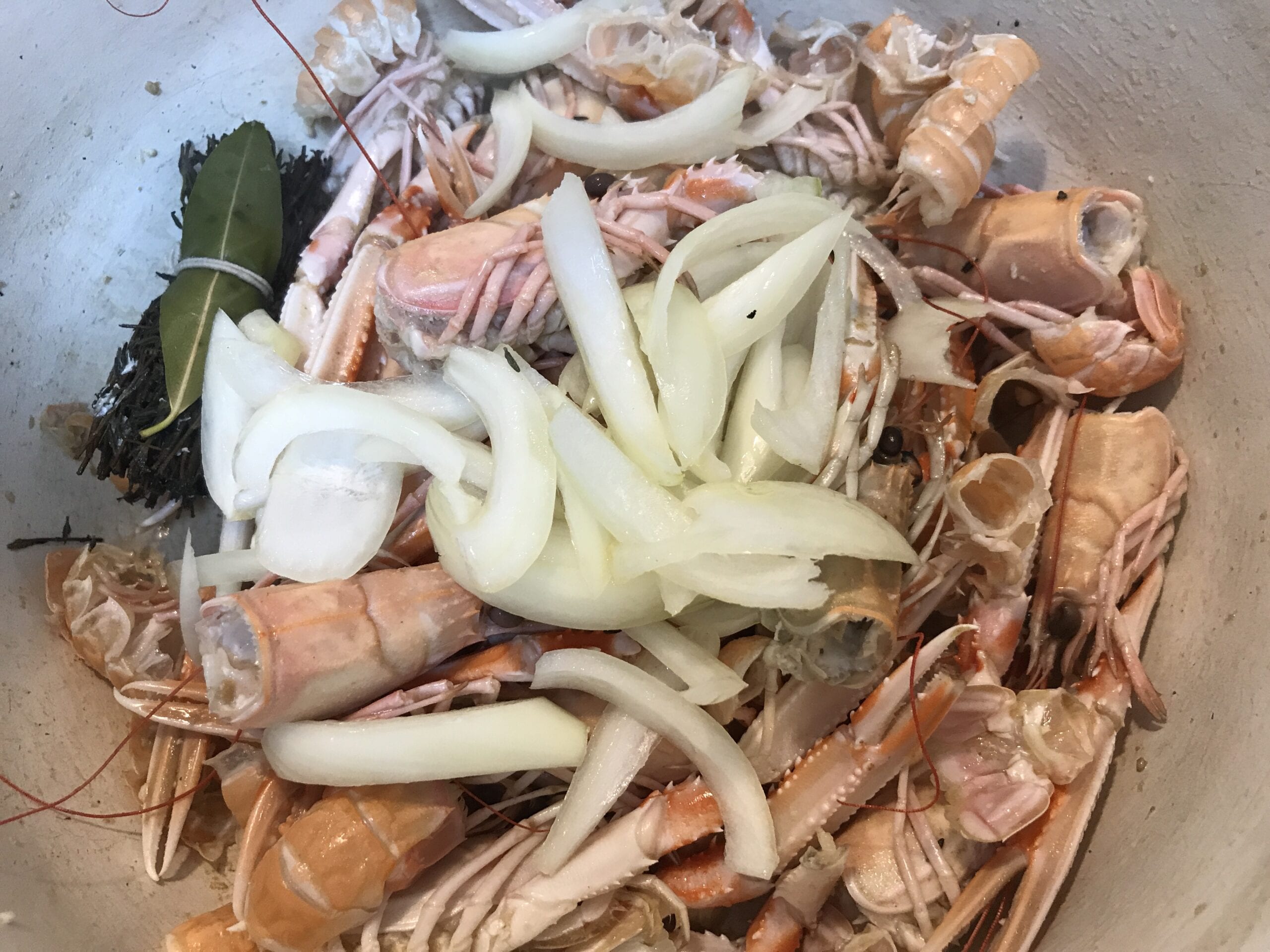 Langoustine and Samphire Risotto : La photo est une représentation de l'étape 4