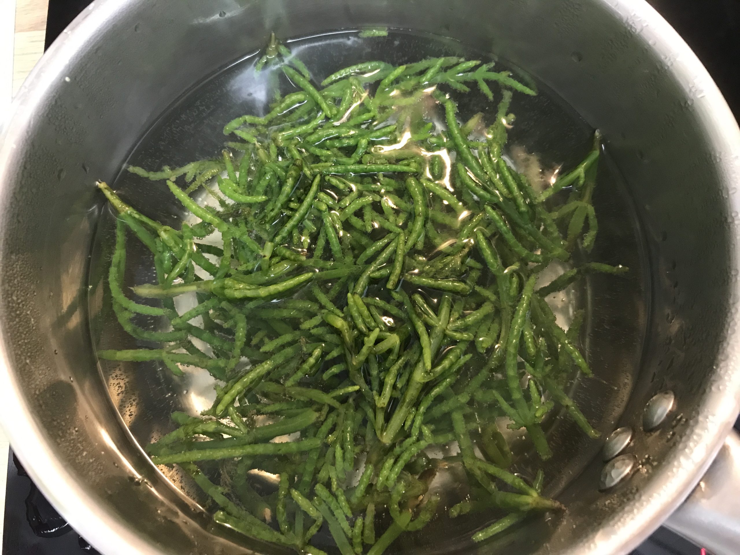 Langoustine and Samphire Risotto : La photo est une représentation de l'étape 9