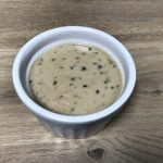 Green Peppercorn sauce: The image is a representative of the step 6
