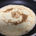 Lactose-free crepes with oat milk: The image is a representative of the step 5