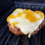 Curry and cheddar burger: The image is a representative of the step 8