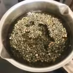 Salade de lentilles vertes (Un délice) : La photo est une représentation de l'étape 1
