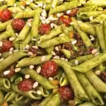 Salade de pâtes au pesto maison : La photo est une représentation de l'étape 7