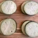 Croque-monsieur d'aubergines : La photo est une représentation de l'étape 1