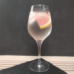 Saké tonic and grapefruit cocktail: The image is a representative of the step 5