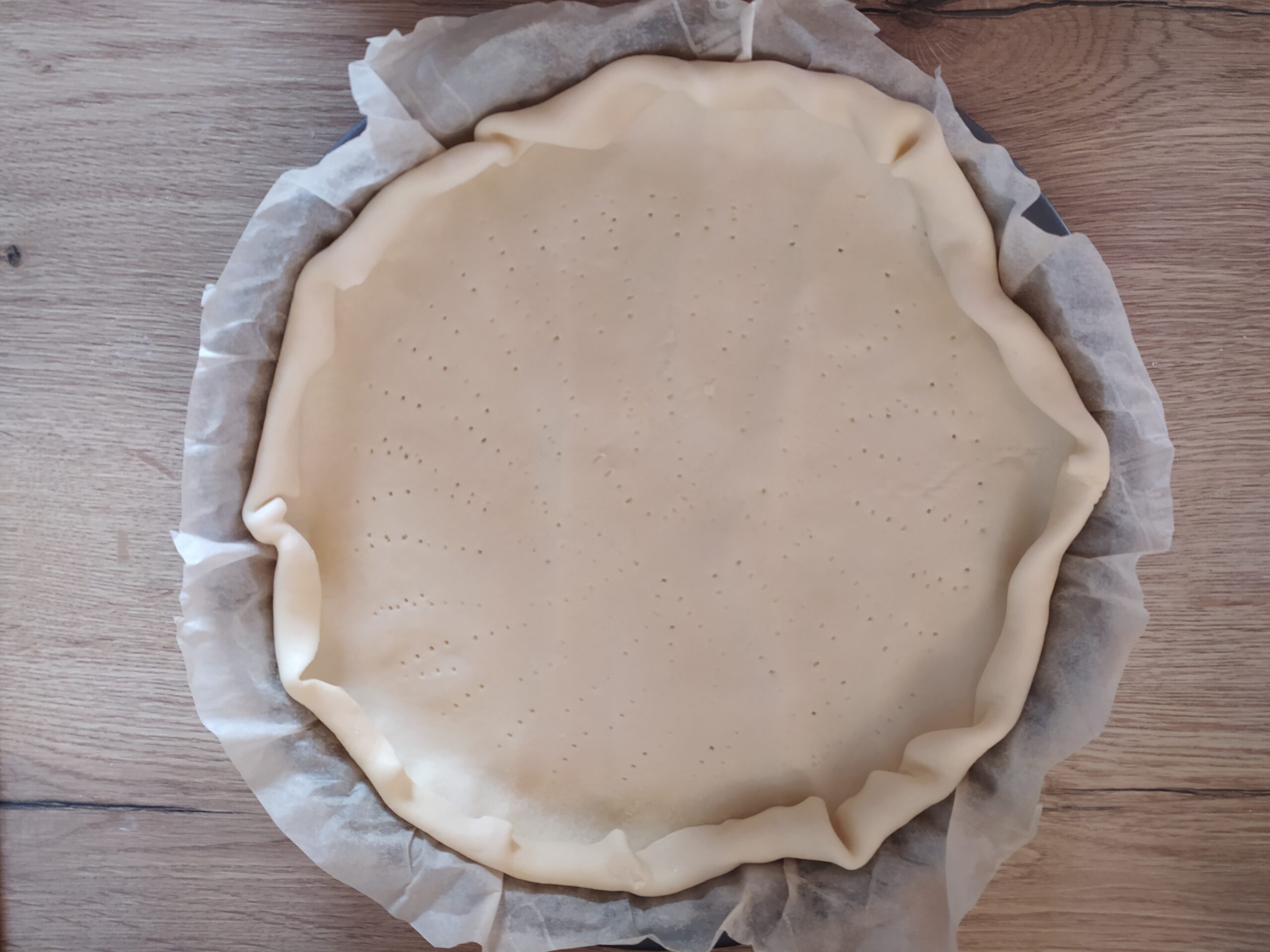 Classic Peach Pie : La photo est une représentation de l'étape 5