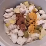 Poulet aux olives et citrons confits : La photo est une représentation de l'étape 4