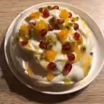Pavlova aux agrumes et fruits exotiques : La photo est une représentation de l'étape 13