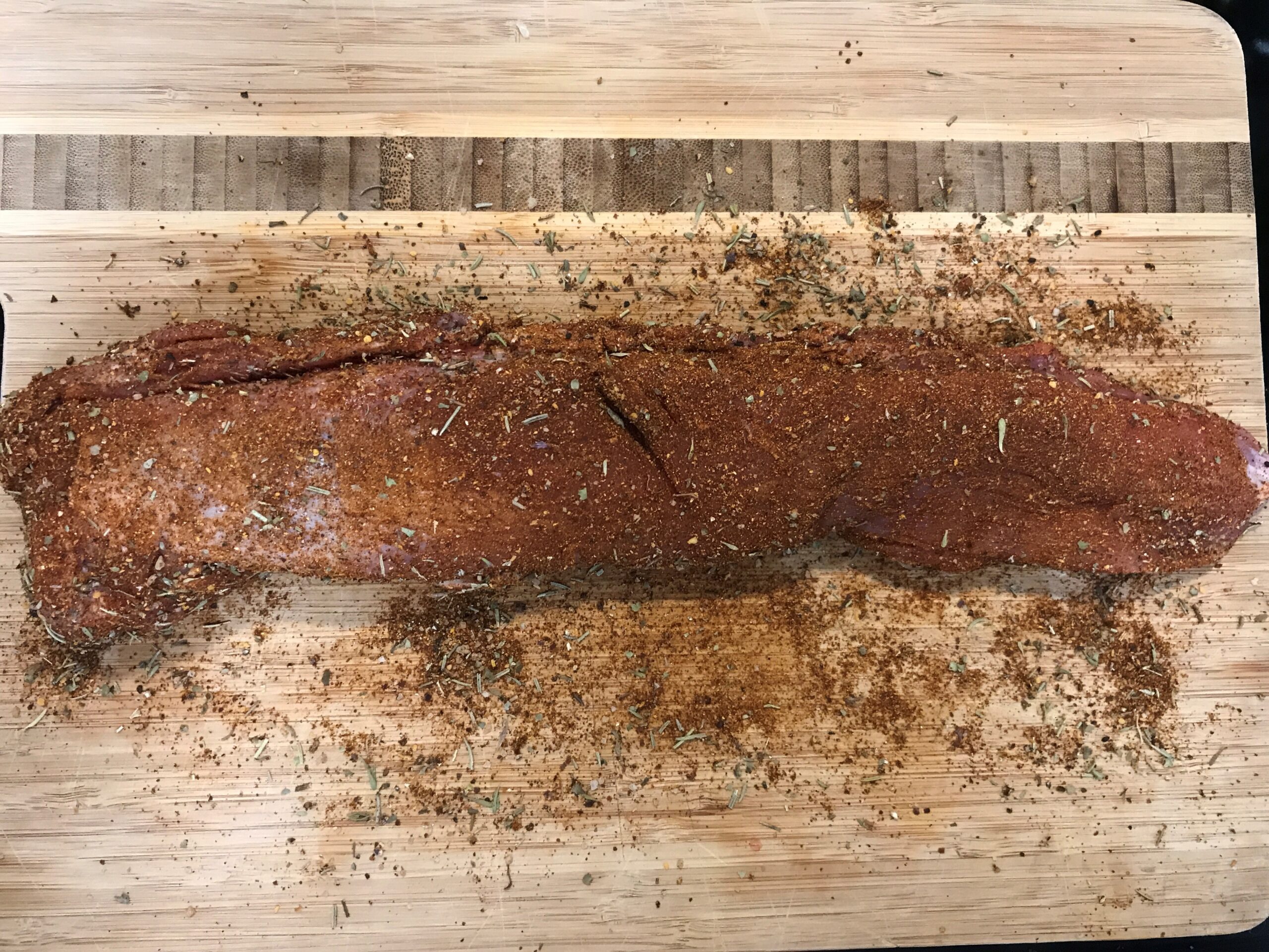 Pork tenderloin with mustard and spices : La photo est une représentation de l'étape 5