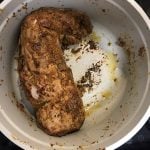 Pork tenderloin with mustard and spices: The image is a representative of the step 7