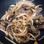 Asian Beef with Onions : La photo est une représentation de l'étape 6
