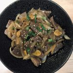 Asian Beef with Onions: The image is a representative of the step 7