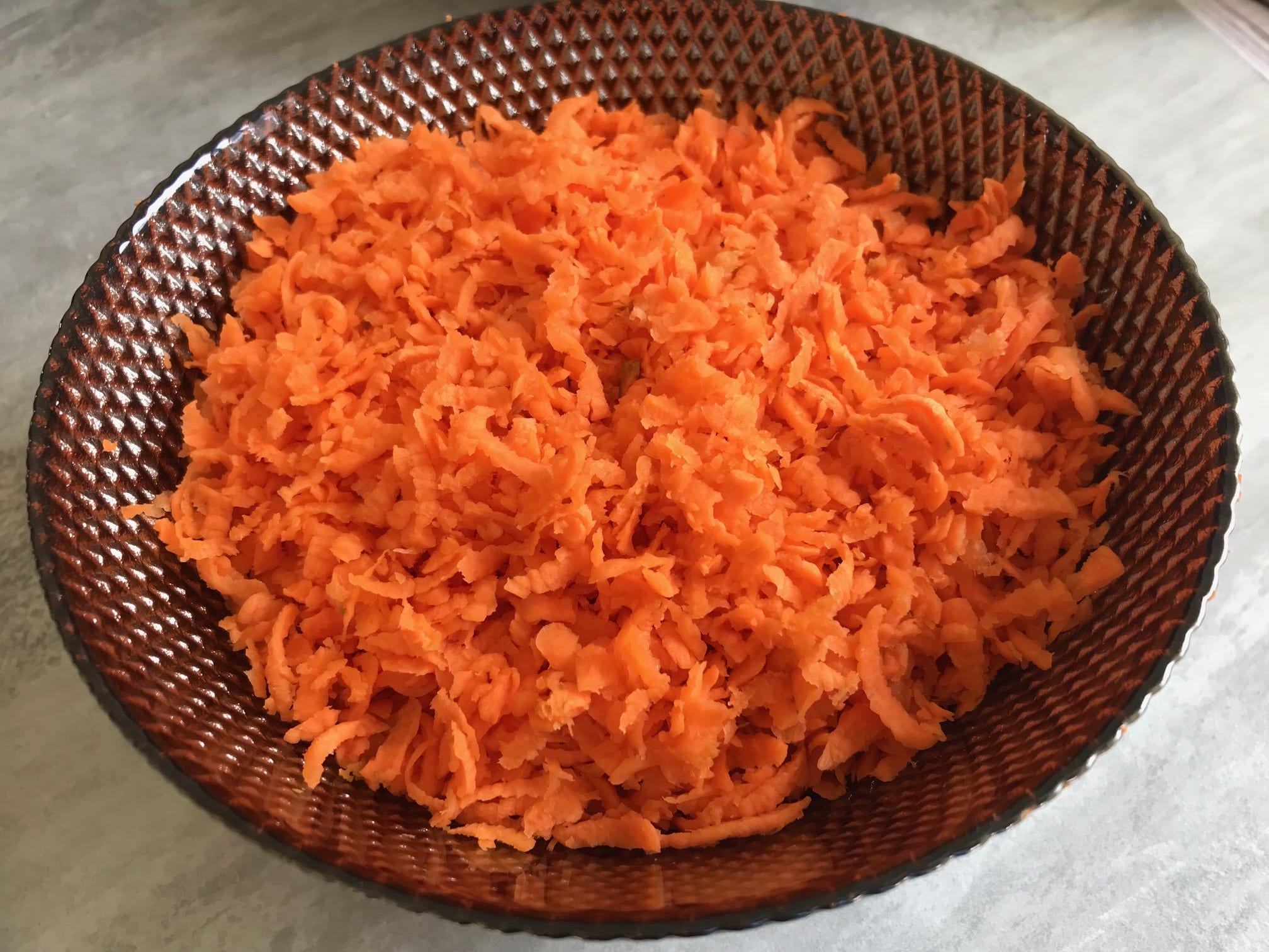 Carrot and cumin cakes : La photo est une représentation de l'étape 1