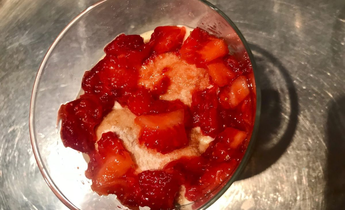 Tiramisu aux fraises : La photo est une représentation de l'étape 12