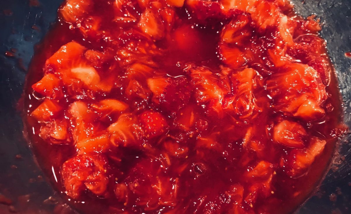 Tiramisu aux fraises : La photo est une représentation de l'étape 4