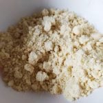 Apple crumble: The image is a representative of the step 3