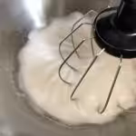 Meringue française : La photo est une représentation de l'étape 3