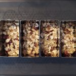 Fig and hazelnut cereal bars: The image is a representative of the step 4
