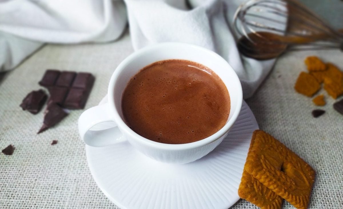 La photo représente la recette : Chocolat chaud onctueux