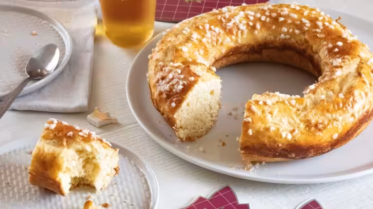 La photo représente la recette : Couronne des rois
