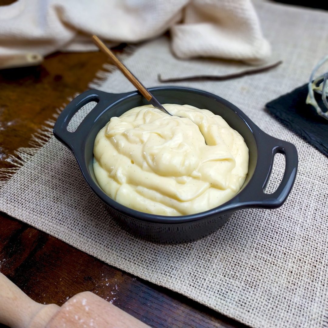La photo représente la recette : Pastry cream (Crème Pâtissière)