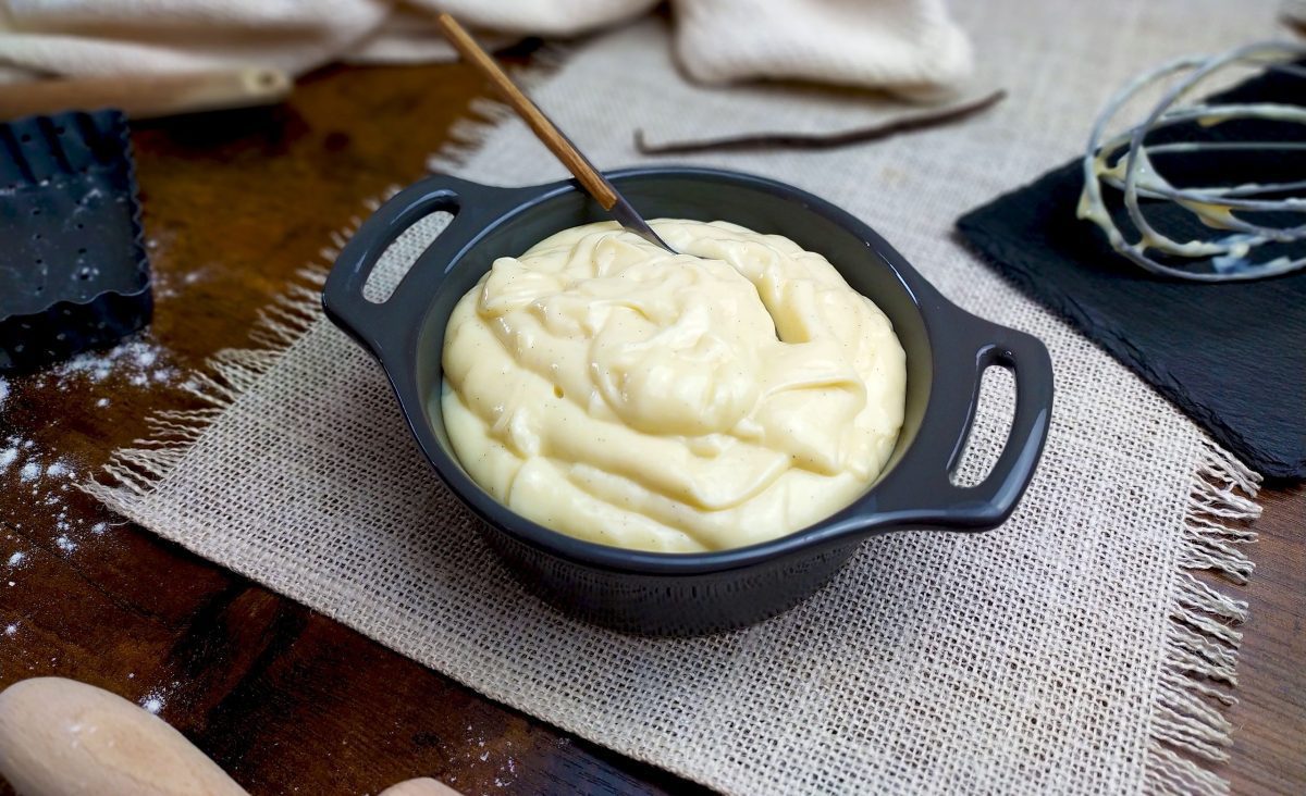 La photo représente la recette : Pastry cream (Crème Pâtissière)