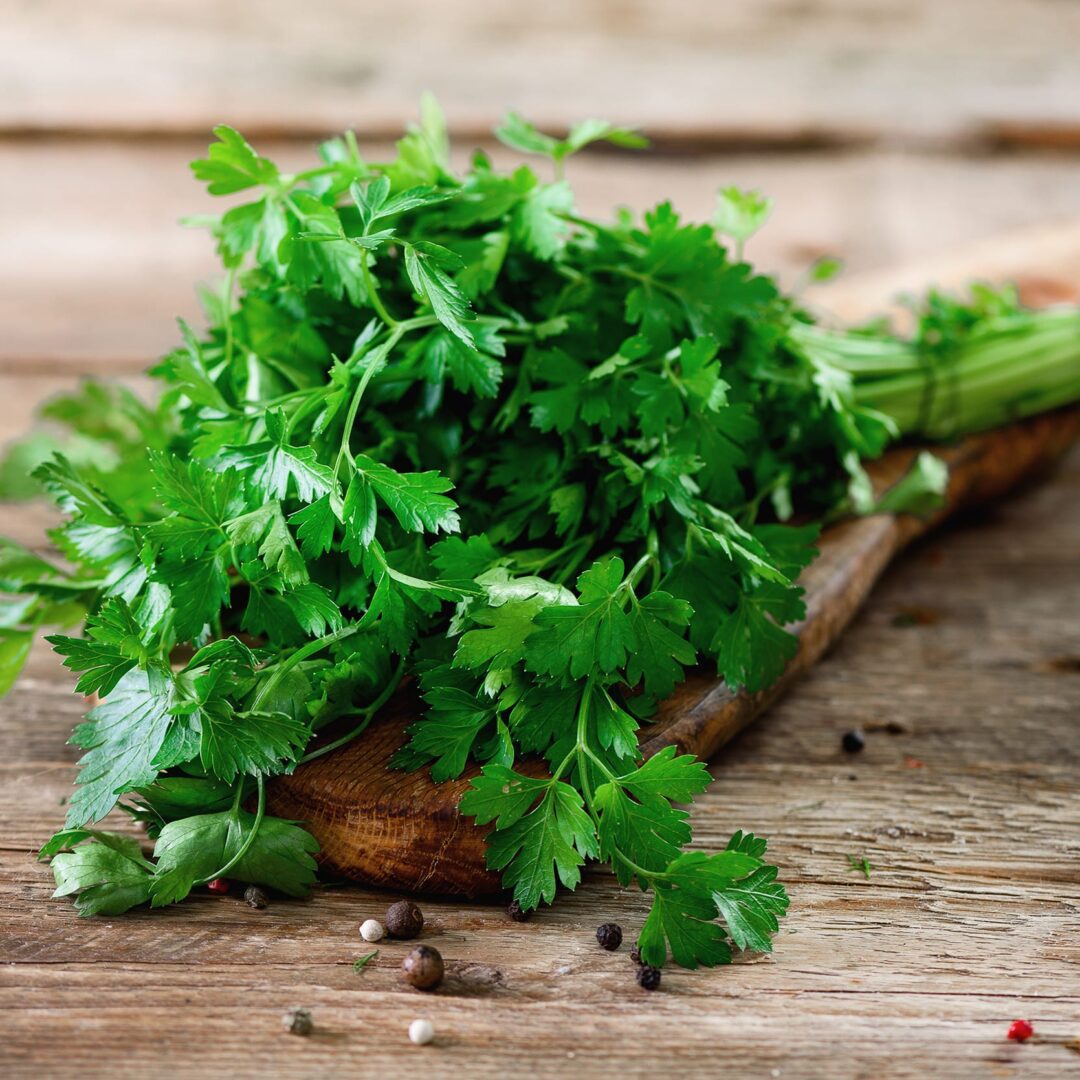 La photo représente l'ingrédient : Fresh parsley