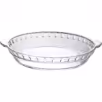 La photo représente l'ustensile : Plat à tarte rond