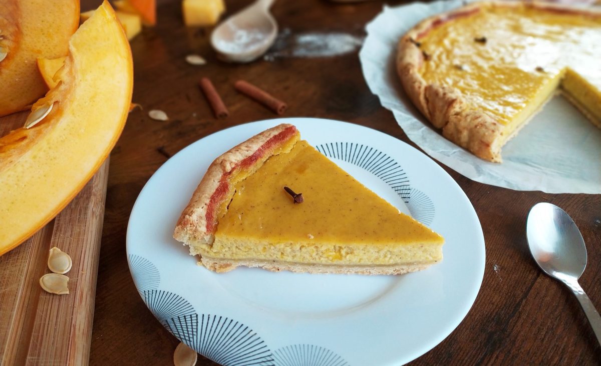 The photo represents the recipe: Pumpkin pie