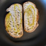 Ricotta and roasted pear tartine: The image is a representative of the step 5
