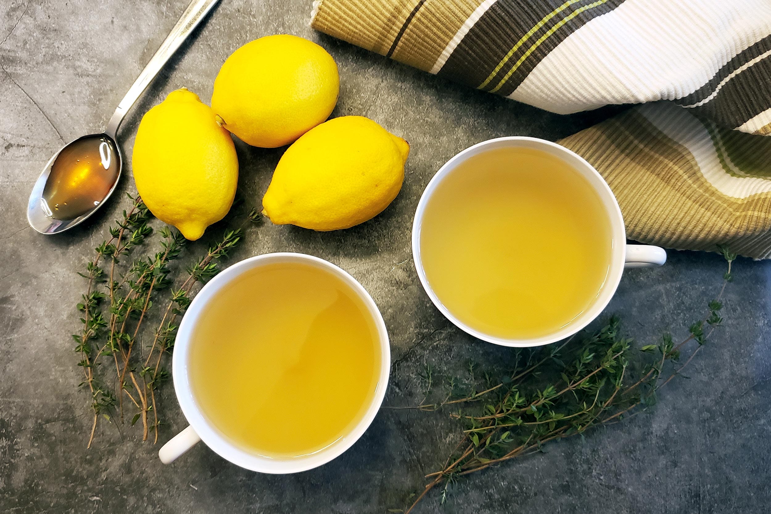 Tisane Thym Gingembre Citron Miel Bienfaits