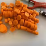Trempette de carottes et tahini : La photo est une représentation de l'étape 1