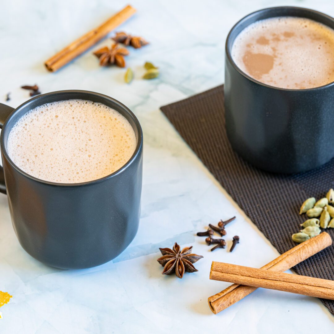 The photo represents the recipe: Chocolate Chai Tea
