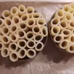 Rigatoni à la truite et aneth : La photo est une représentation de l'étape 1