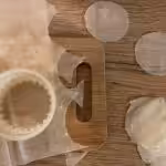 Paniers croustillants à la mousse de foie gras et compotée de figue. : La photo est une représentation de l'étape 1