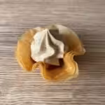Paniers croustillants à la mousse de foie gras et compotée de figue. : La photo est une représentation de l'étape 6