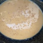 Delicious cider sauce: The image is a representative of the step 4