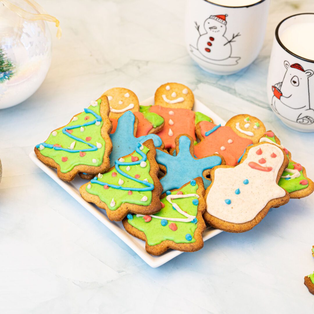 La photo représente la recette : Biscuits sablés aux épices de Noël