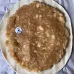 Galette des rois aux pommes et à la cannelle : La photo est une représentation de l'étape 4