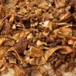 Brie double crème rôti aux chanterelles et sirop d'érable : La photo est une représentation de l'étape 4